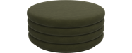 Mila 90cm Round Ottoman